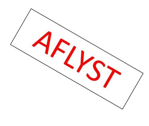 Sommerkoncert aflyst